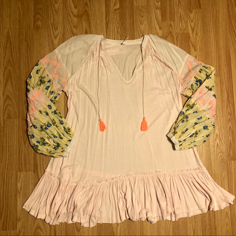 Free people pink dress